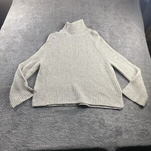 BP. Mock Neck Long Sleeve Pullover Knit Sweater Womens XS Cream